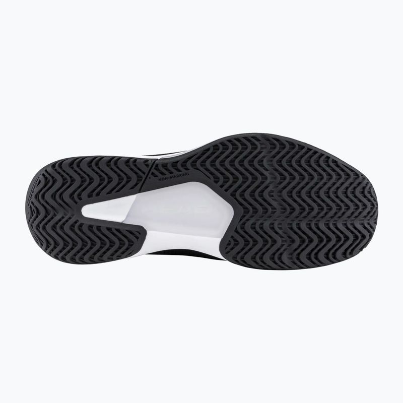 Scarpe da tennis da uomo HEAD Revolt Court 5.0 black/white 3