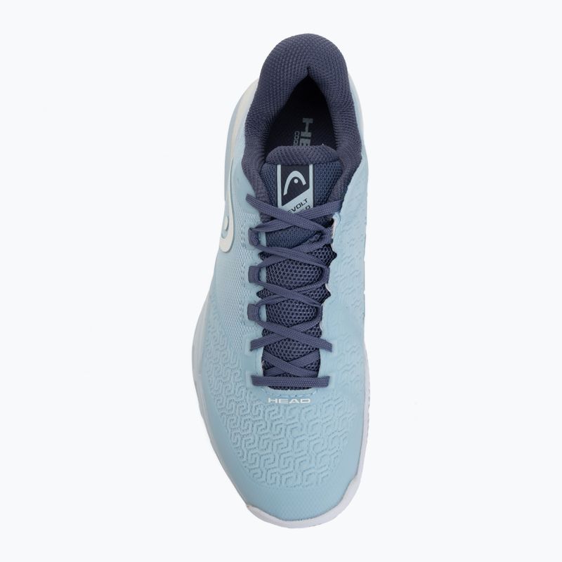 Scarpe da tennis da donna HEAD Revolt Pro 5.0 Clay light blue/dark blue 5