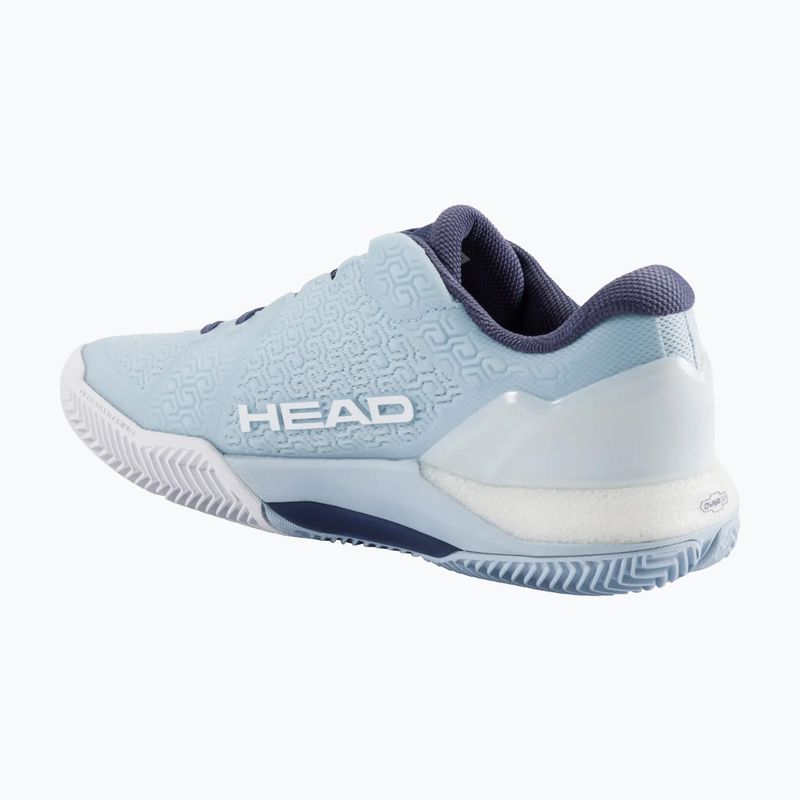Scarpe da tennis da donna HEAD Revolt Pro 5.0 Clay light blue/dark blue 2