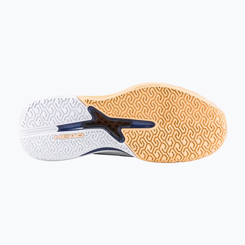 Scarpe da tennis da donna HEAD Revolt Pro 5.0 white/apricot 3