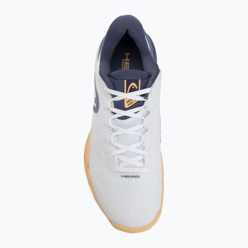 Scarpe da tennis da donna HEAD Revolt Pro 5.0 Clay white apricot 5