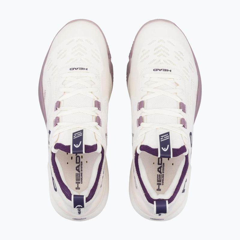 Scarpe da padel da donna HEAD Motion Pro 1.5 chalk white/purple 4
