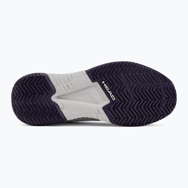 Scarpe da tennis per bambini HEAD Sprint Court 4.0 light grey/purple 4
