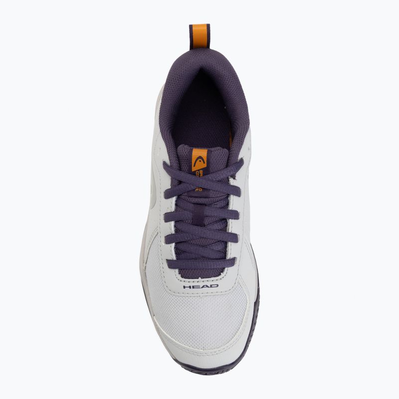 Scarpe da tennis per bambini HEAD Sprint Court 4.0 light grey/purple 5