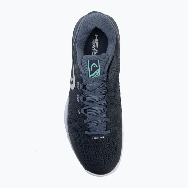 Scarpe da tennis da uomo HEAD Revolt Pro 5.0 blueberry/teal 5
