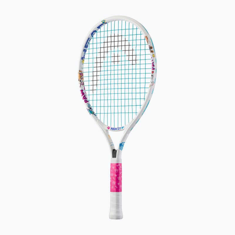 Racchetta da tennis per bambini HEAD Paw 21 bianca