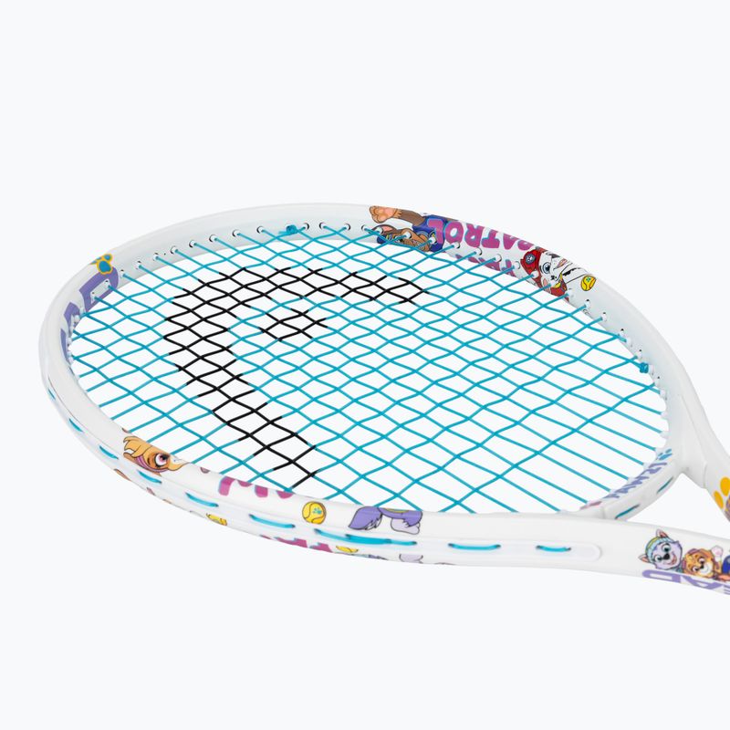 Racchetta da tennis per bambini HEAD Paw 19 bianca 5