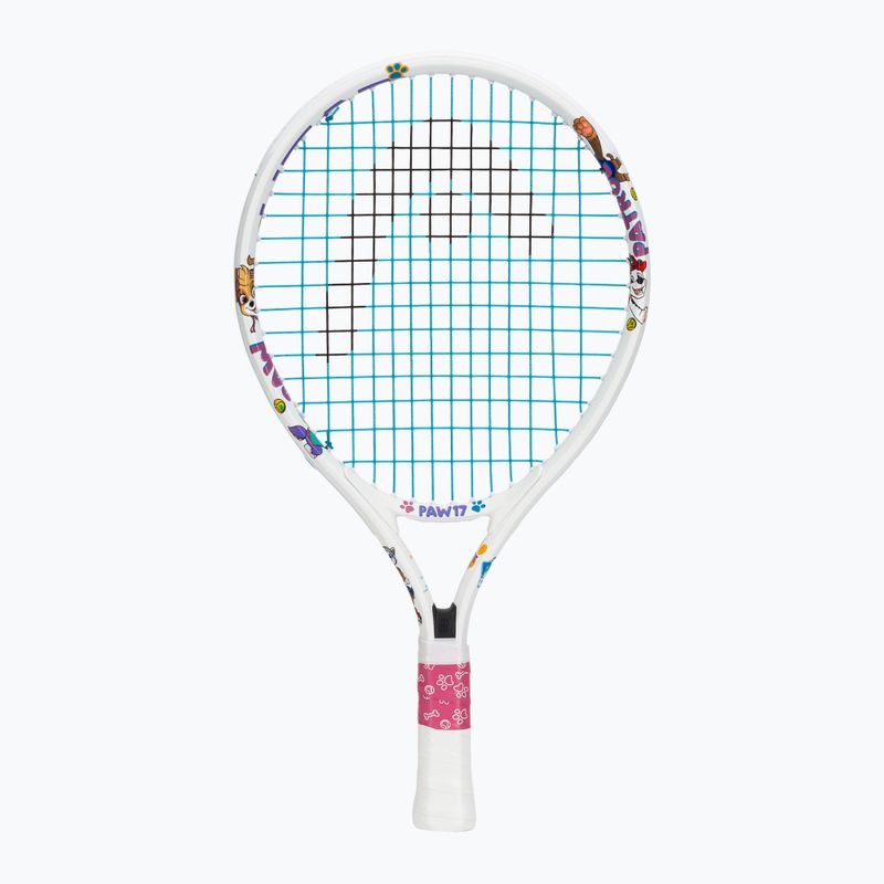 Racchetta da tennis per bambini HEAD Paw 17 bianca
