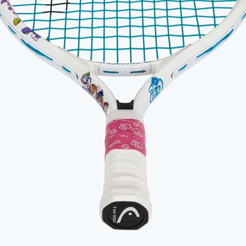 Racchetta da tennis per bambini HEAD Paw 17 bianca 3