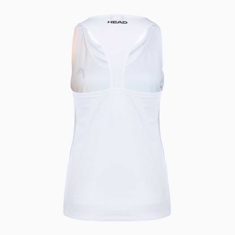 Maglietta da tennis da donna HEAD Agility Tank Top apricot/print vision 2