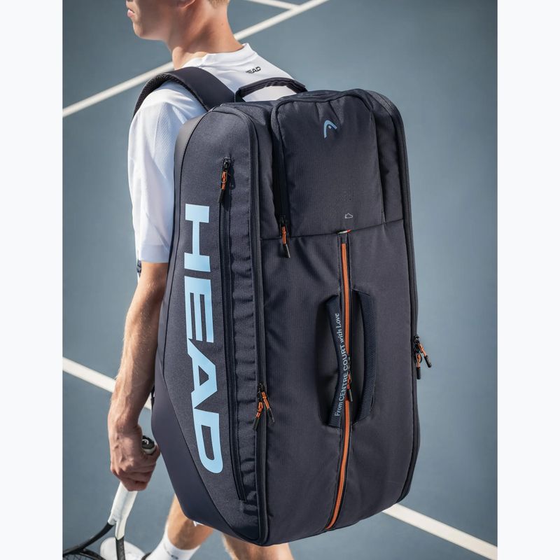 Borsa da tennis HEAD Pro Racquet Bag XL 70 l navy 9