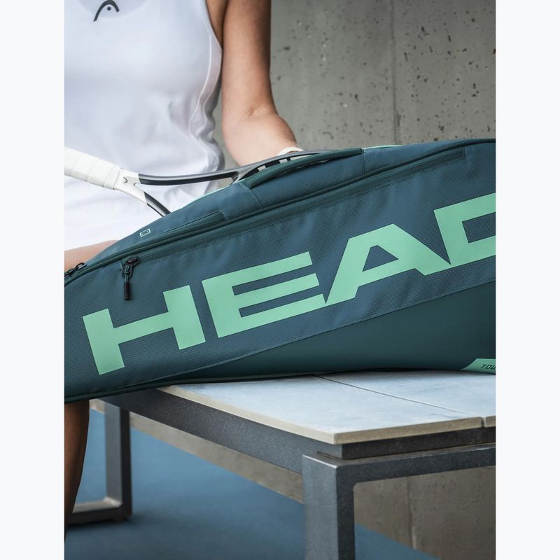 Borsa da tennis HEAD Tour Racquet Bag S 30 l green 4