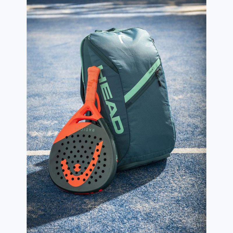 Zaino da tennis HEAD Tour 25 l green 5