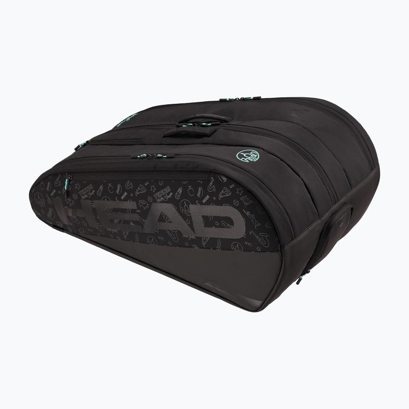 Borsa da tennis HEAD Tour Racquet Bag XL Neon 2025 75 l nero/blu 2