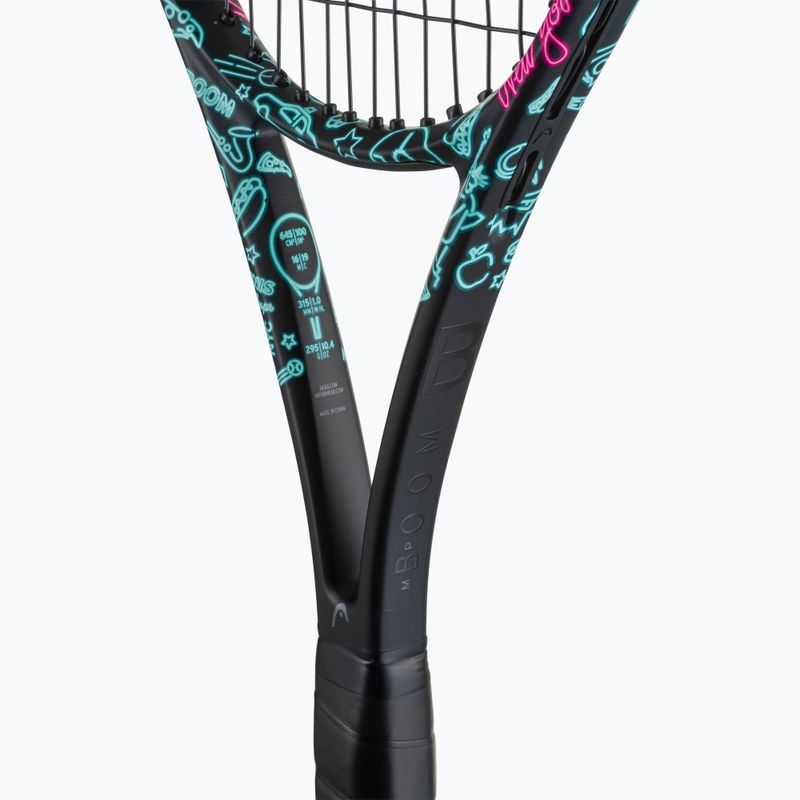 Racchetta da tennis HEAD Boom MP Neon 2025 nero/blu 10
