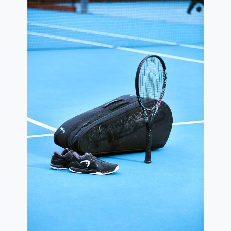 Racchetta da tennis HEAD Boom MP L Neon 2025 nero/blu 5
