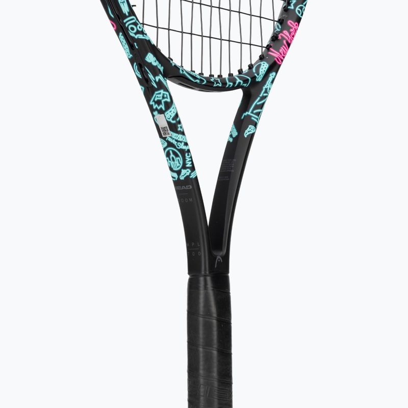Racchetta da tennis HEAD Boom MP L Neon 2025 nero/blu 4