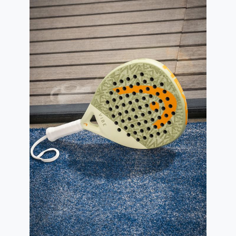 Racchetta da padel HEAD Vibe 2026 green/orange 9