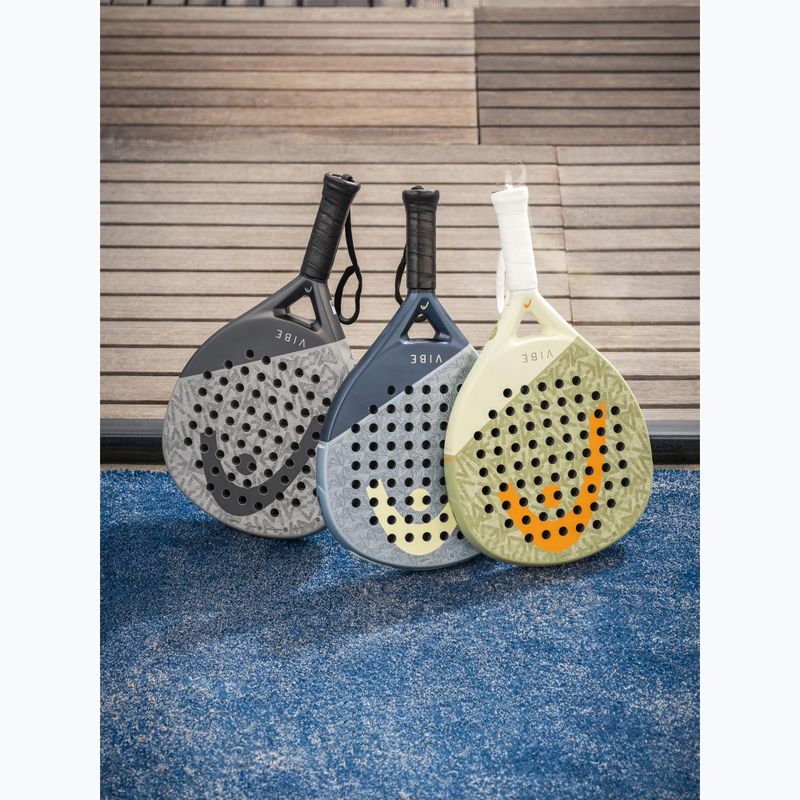 Racchetta da padel HEAD Vibe 2026 green/orange 11