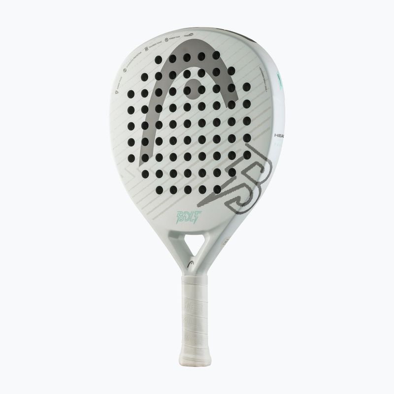 Racchetta da padel HEAD Bolt 2026 white/grey 2