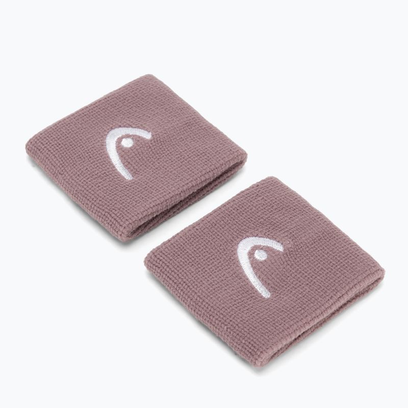 Fasce da polso HEAD Wristband 2.5" 2 pz. dirty lilac 2
