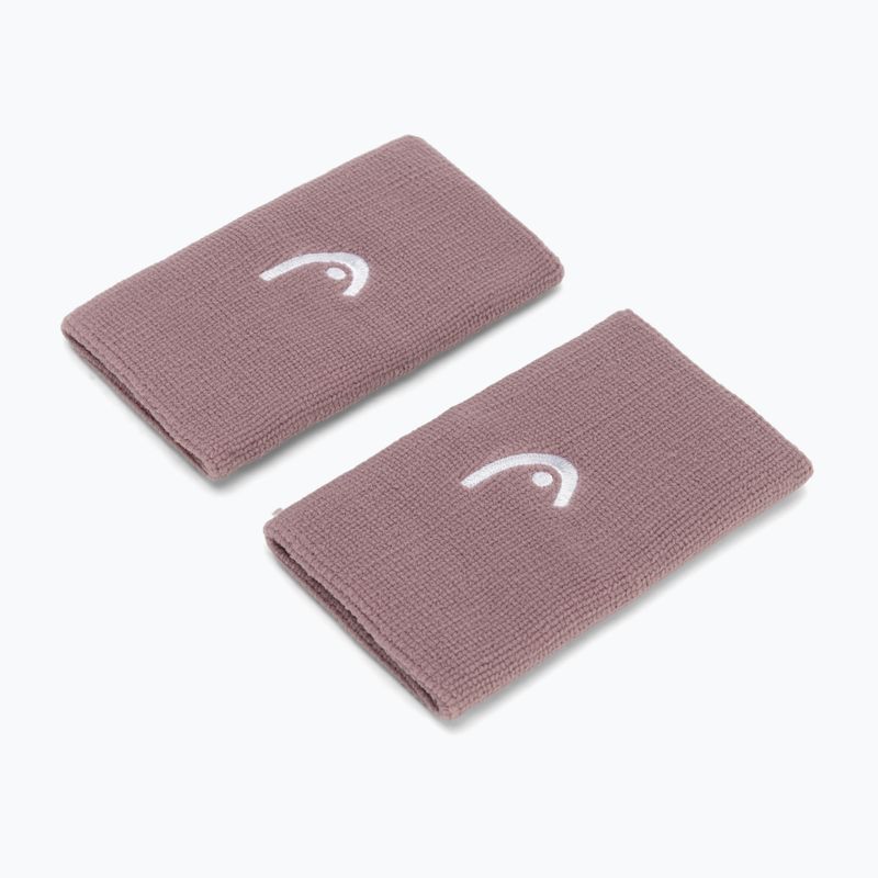 Polsini da polso HEAD Wristband 5" 2 pz. dirty lilac 2