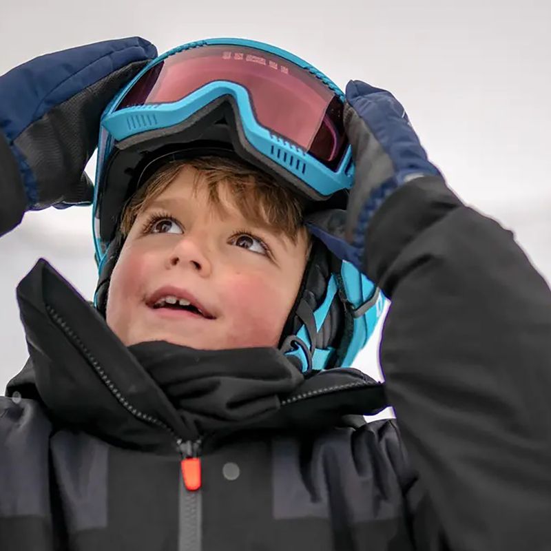 Maschera da sci per bambini HEAD Contex Yuki Jr red/blue 2