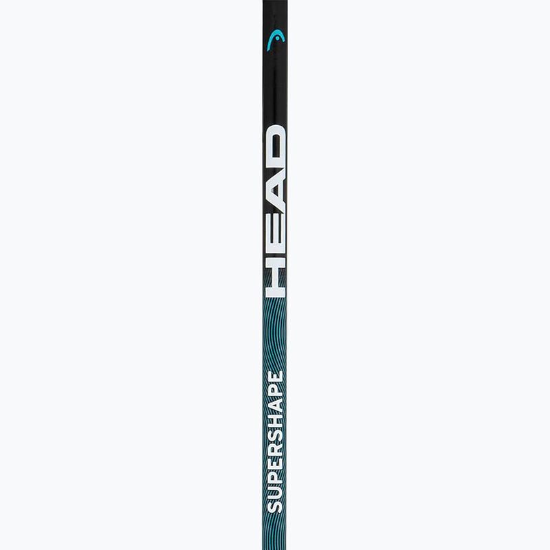 Bastoncini da sci bambini HEAD Supershape Team Jr black/speedblue/white 3