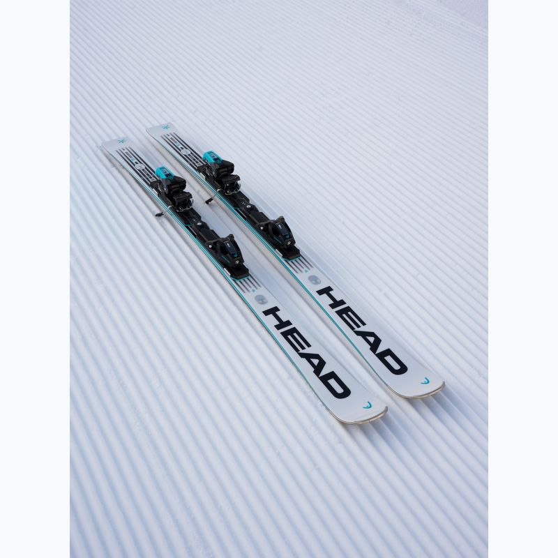 Sci alpini + attacchi HEAD WC Rebels e-SL RP EVO 14 + Freeflex 14 GW white/black 2