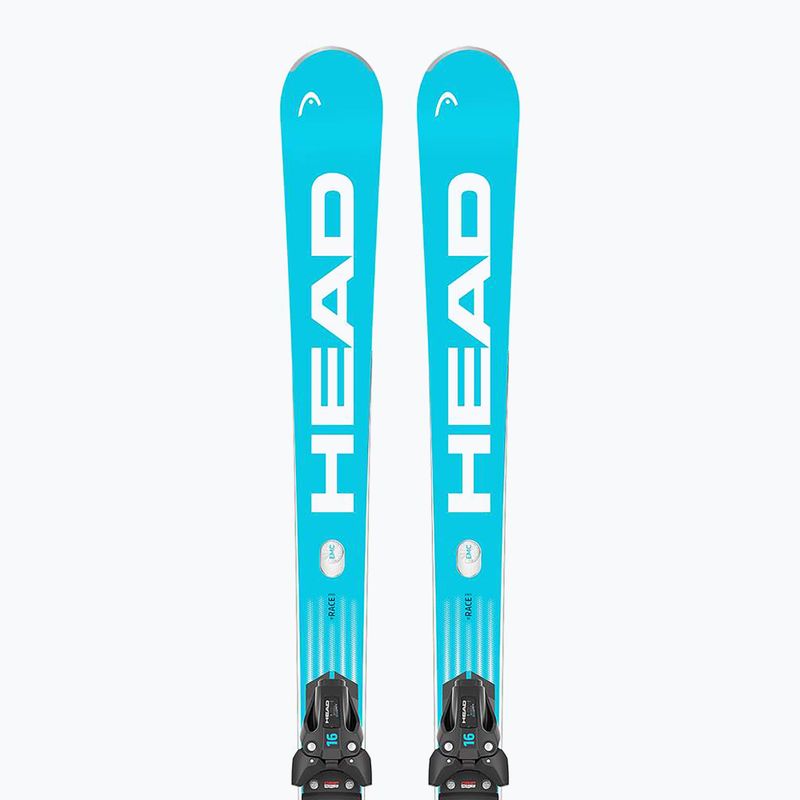 Sci alpini + attacchi HEAD WC Rebels e-Race Pro RP WCR 14 + Protector+ FF 14 GW blue/white 3