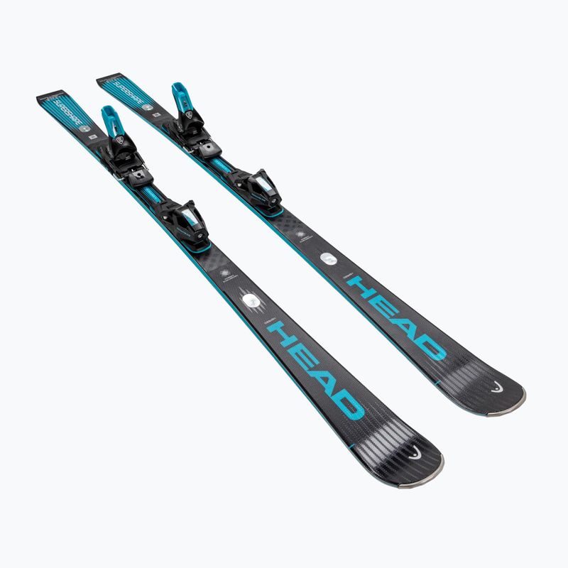 Sci alpini + attacchi HEAD Supershape e-Speed SW BB-PR + Protector Evo PR 13 GW black/blue 2