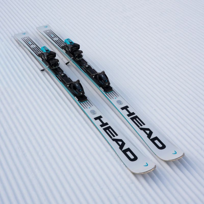 Sci alpini + attacchi HEAD WC Rebels e.SLR LYT-PR + PR 11 GW white/blue 3