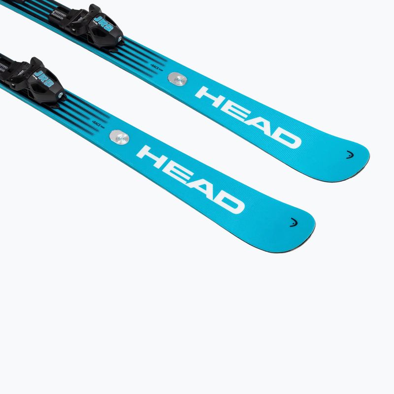 Sci alpini da bambino + attacchi HEAD WC e.Race Team SW JRS + Jrs 7.5 GW CA blue/white 3