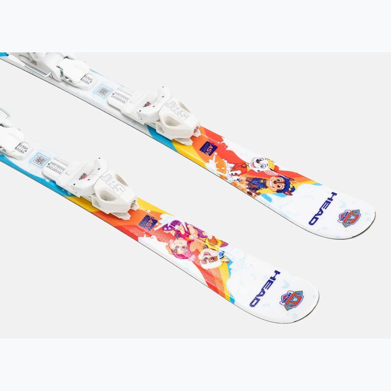 Sci alpini da bambino + attacchi HEAD Paw Patrol JRS + Jrs 4.5 GW CA paw patrol 3