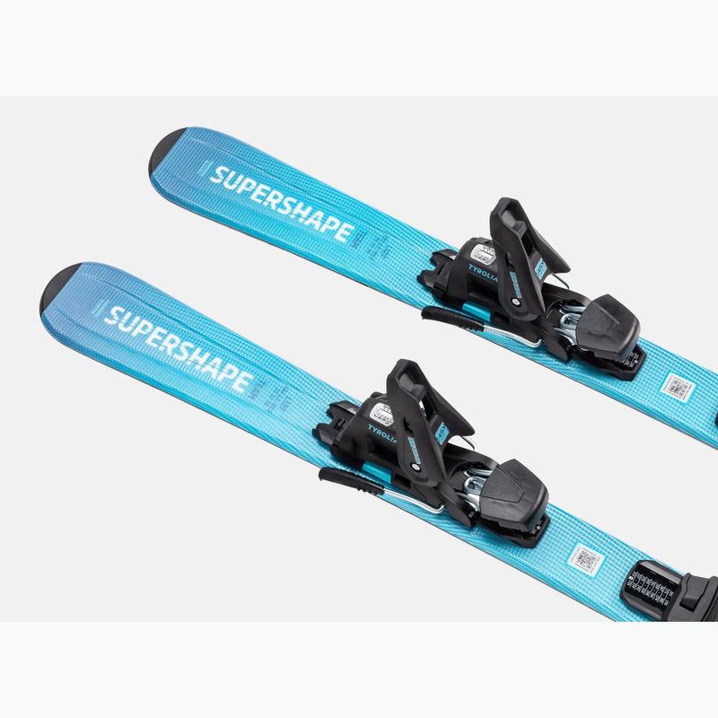 Sci alpini da bambino + attacchi HEAD Supershape Team Easy JRS + Jrs 4.5 GW CA blue/white 3