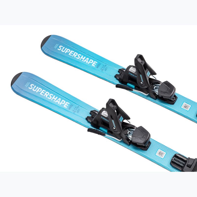 Sci alpini da bambino + attacchi HEAD Supershape Team Easy JRS + Jrs 7.5 GW CA blue/white 3