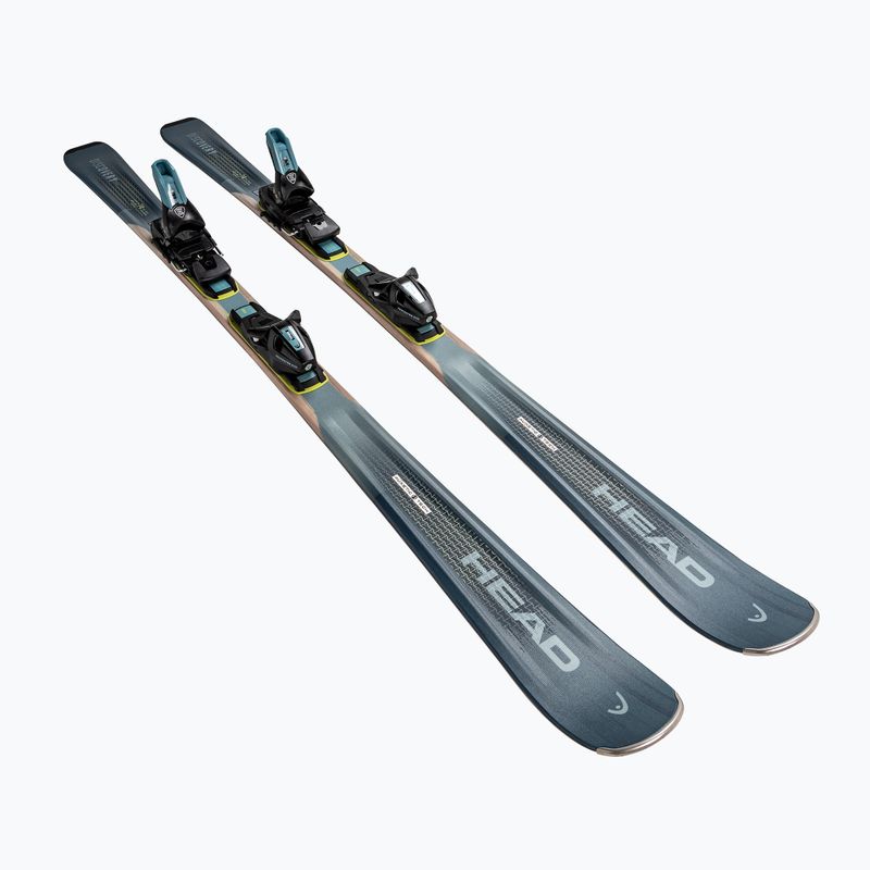 Sci alpini + attacchi HEAD Discovery 74 Pro AM BB-PR + Protector Evo PR 11 GW dark blue/yellow 2