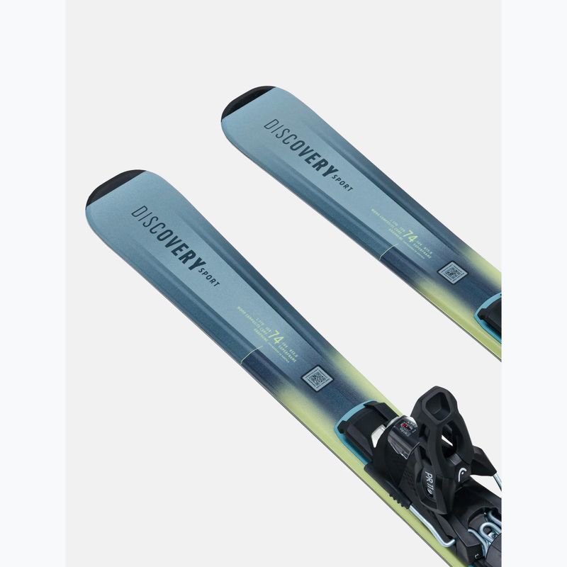 Sci alpini + attacchi HEAD Discovery 74 Sport AM BB-PR + Protector Evo PR 11 GW blue/yellow 4