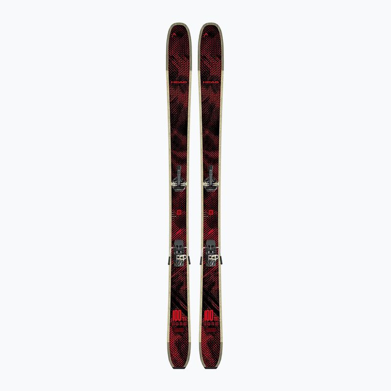 Sci alpini + attacchi HEAD Kore 100 Ti + Protector+ Attack 14 GW black/red 3