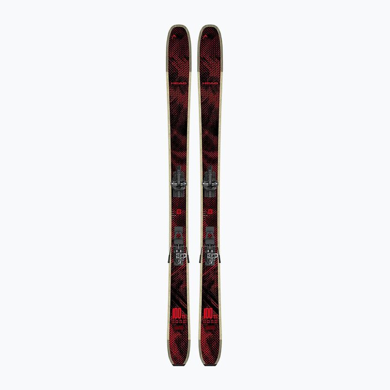 Sci alpini + attacchi HEAD Kore 100 Ti + Protector+ Attack 14 GW black/red 4