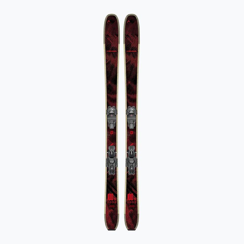 Sci alpini + attacchi HEAD Kore 100 Ti + Protector+ Attack 14 GW black/red 5