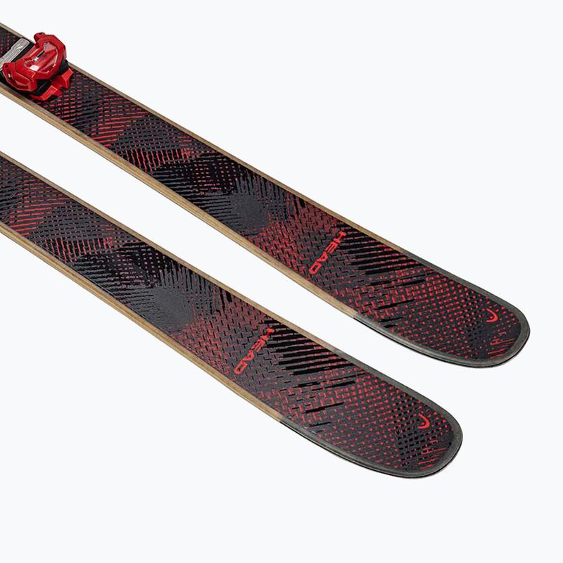 Sci alpini + attacchi HEAD Kore 100 Ti + Protector+ Attack 14 GW black/red 7
