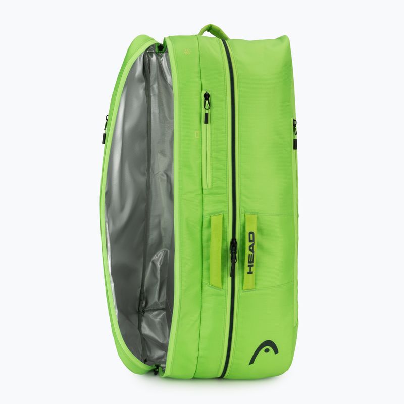 Borsa da tennis Head Tour Racquet Bag L sharp green 12