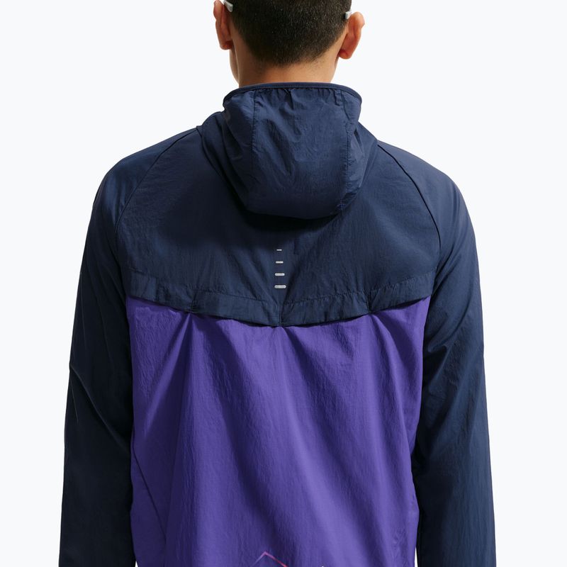 Giacca da corsa da uomo Nike Stride Dri-Fit ADV midnight navy/court purple 5