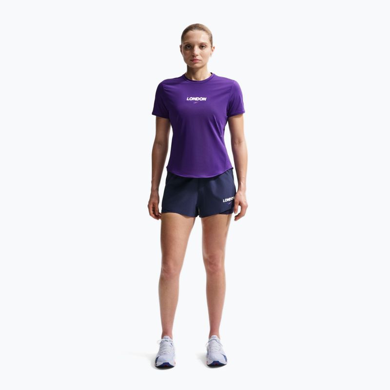 Maglietta da corsa da donna Nike Swift London Dri-Fit court purple 2