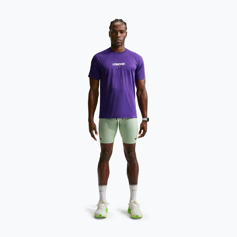 Maglietta da corsa da uomo Nike Stride Dri-Fit ADV court purple 2