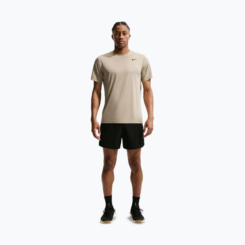Maglia training da uomo Nike Dri-FIT Training T-Shirt desert khaki/black 2