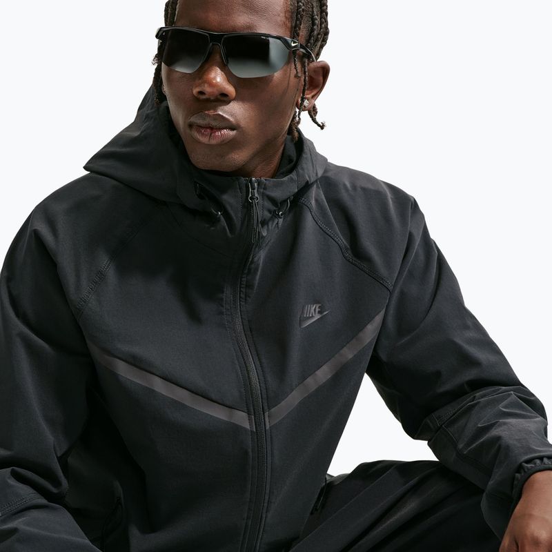 Giacca da uomo Nike Tech Woven Full Zip Windrunner black 6