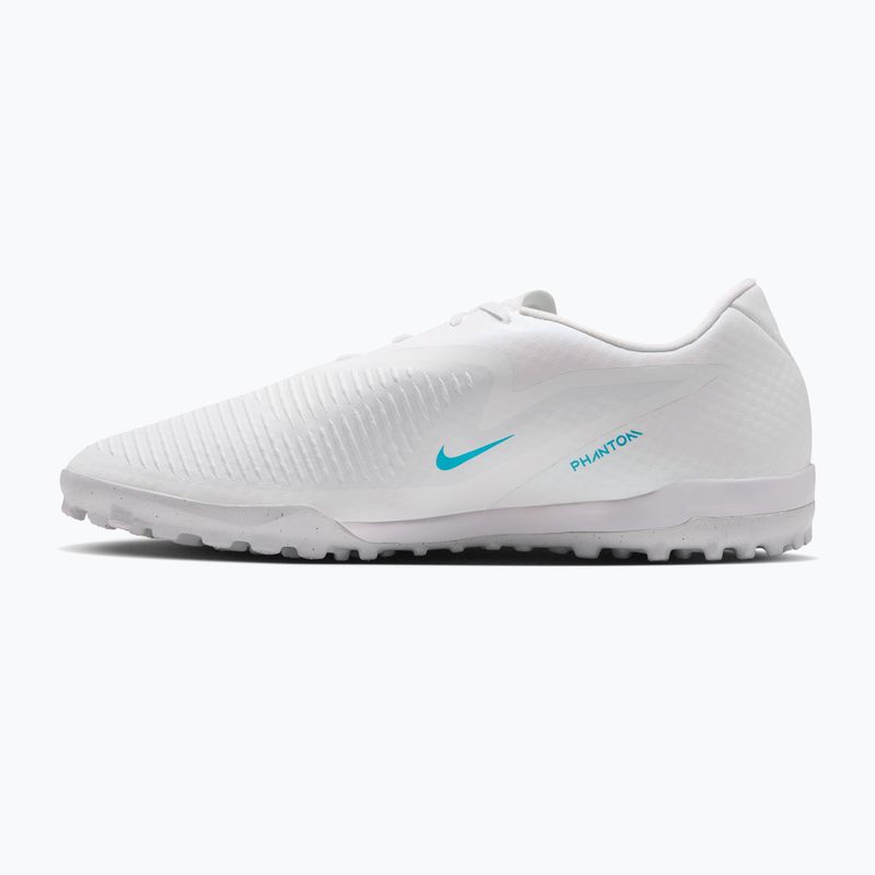 Scarpe da calcio uomo Nike Phantom 6 Low Academy TF white/white/dusty cactus 2