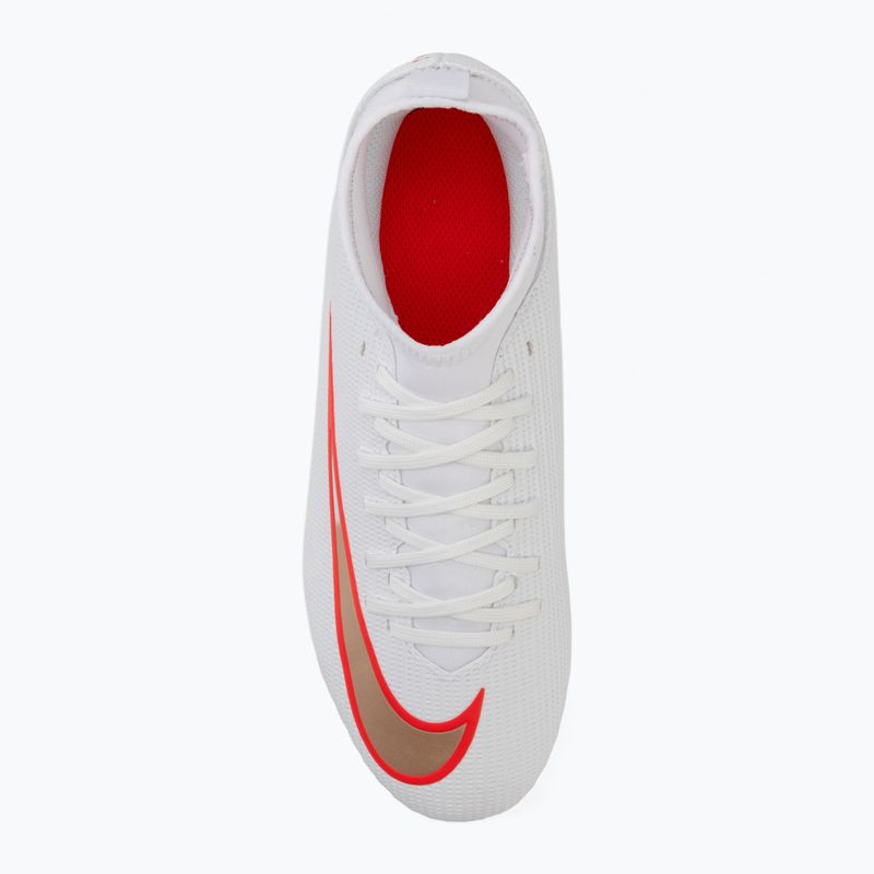 Scarpe da calcio bambino Nike Jr. Mercurial Superfly 11 Club white/bright crimson/blur 5